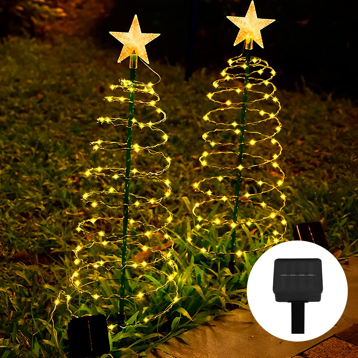 Arbol De Navidad Solar Espiral C201516 - Image 2